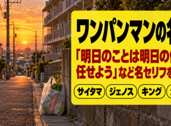 ワンパンマンの名言